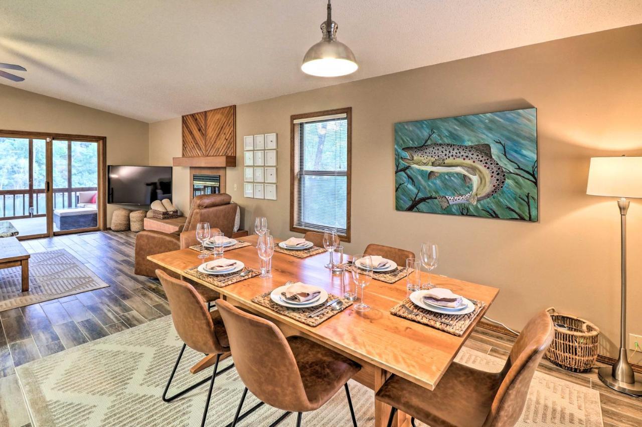 Private Norfork Home With Decks And River Access! Bagian luar foto